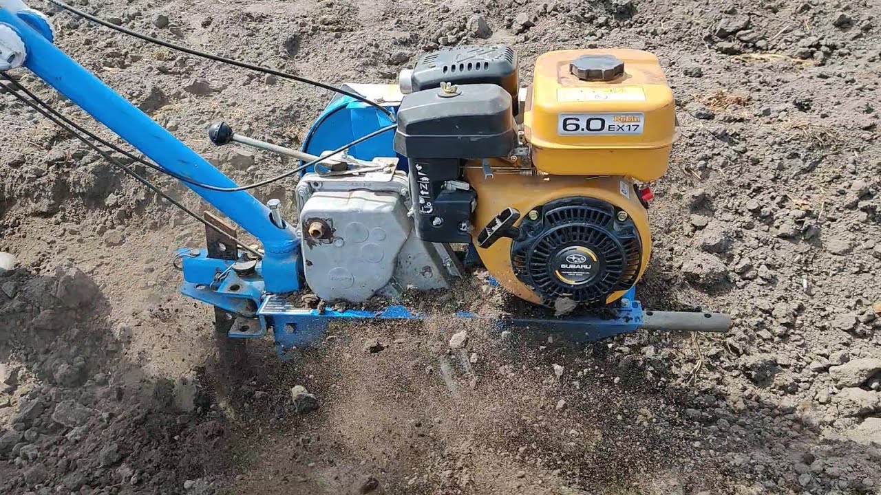 Using Walk-behind Tractor for Land Cultivation