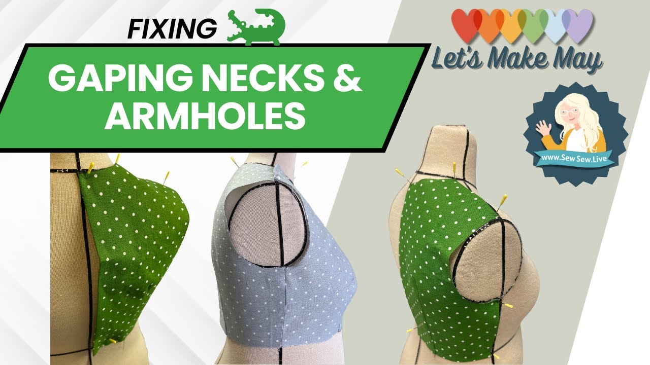 Fixing Armhole and Neck Gaping