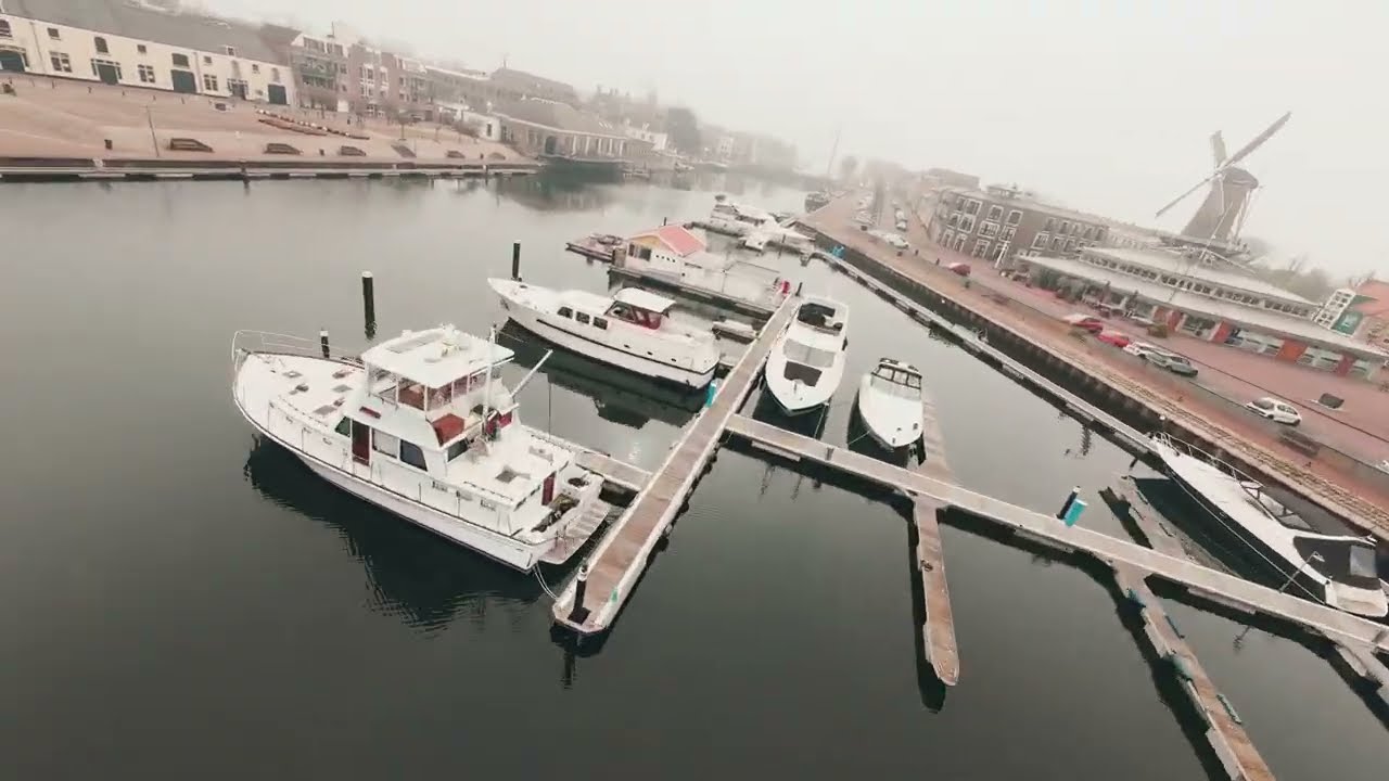 FPV dronevideo Hellevoetsluis