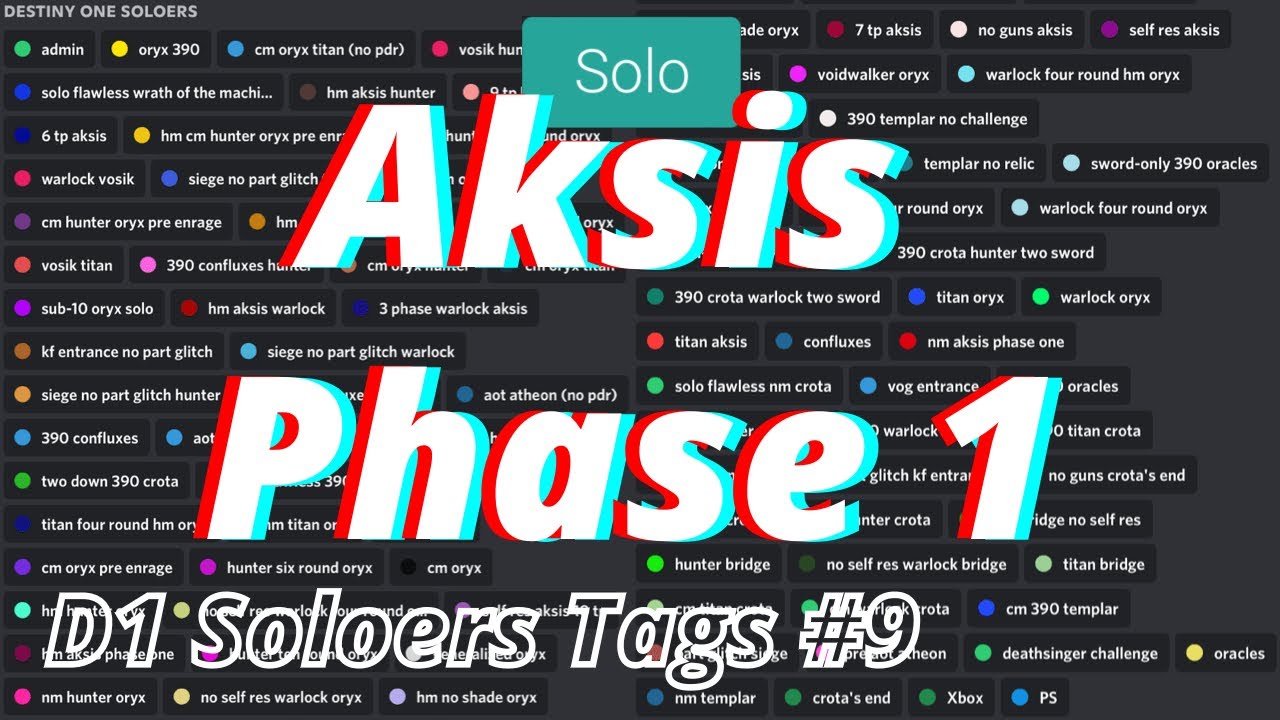 Solo Aksis Phase 1