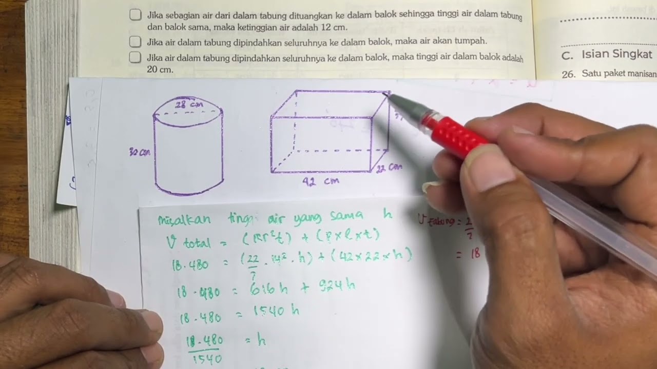PILIHAN GANDA KOMPLEKS‼️- Pembahasan soal TKA SMP Matematika