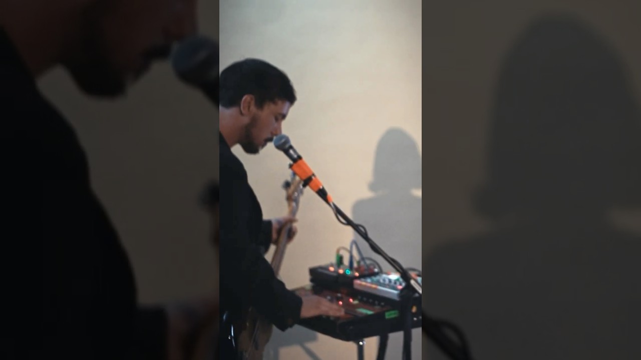 No backingtracks. Using live sampling, synths and drum machines. New live session out now! #music