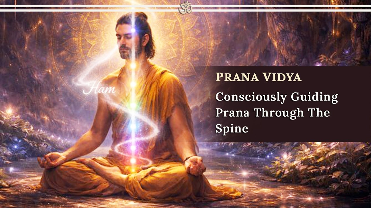 Consciously Guiding Prana Through The Spine - Prana Vidya Meditation