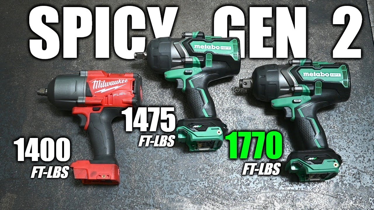 Metabo HPT's New High-Torque Sleepers in 3/4