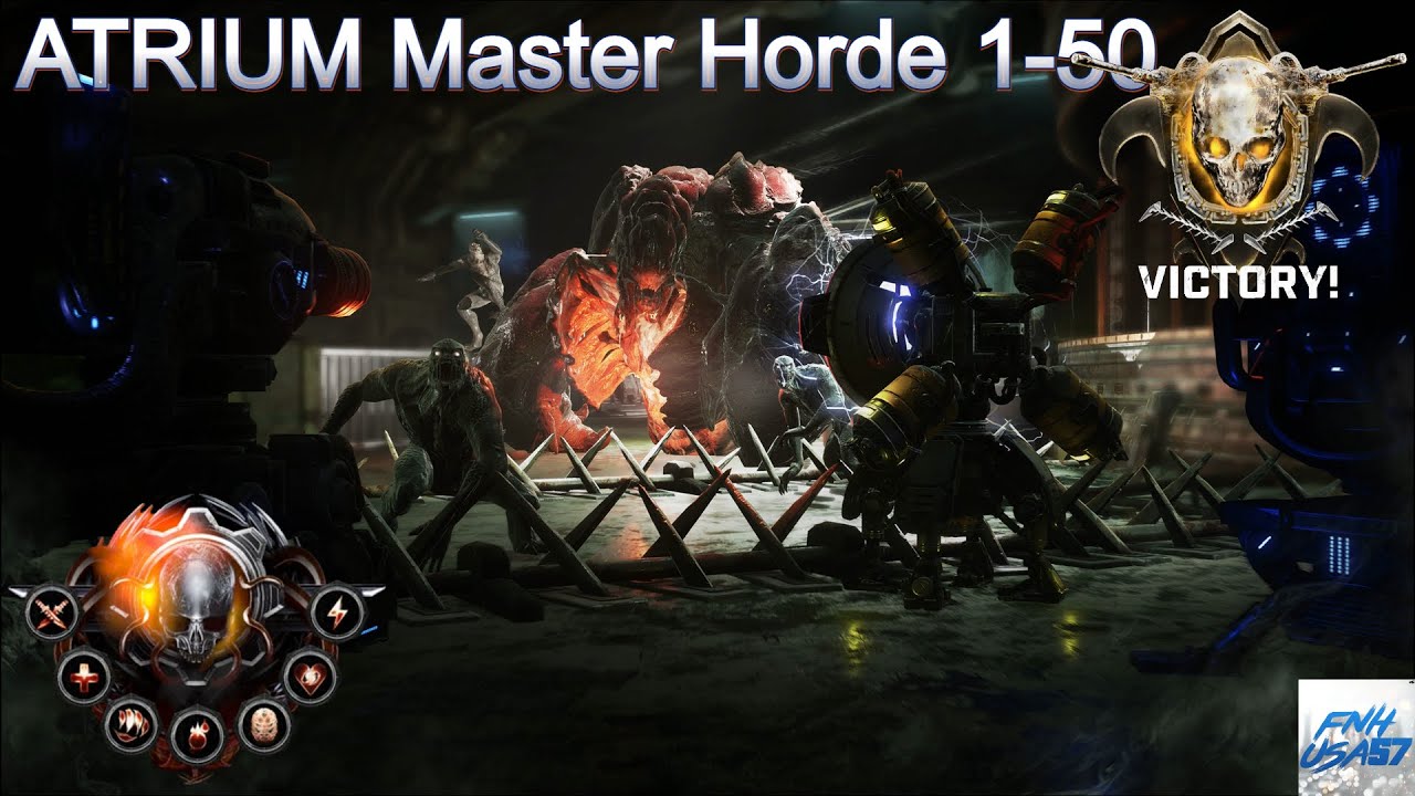 Gears 5: ATRIUM master horde 1-50