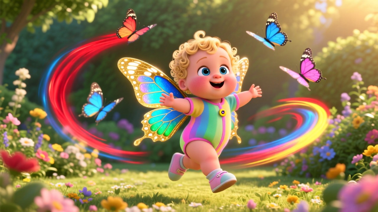 Sky Garden Wonders ☁️🌸 | Fun Learning Song for Kids | Sing Along Adventure