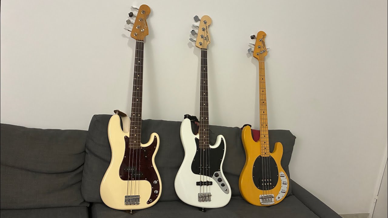 Comparison of The Leo Fender’s Legendary Trinity of bass guitars