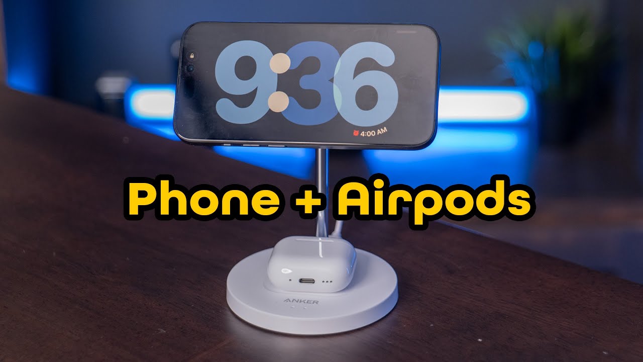 Anker MagGo Qi2 Magsafe 2-in-1 Charging Stand Review Model A2544