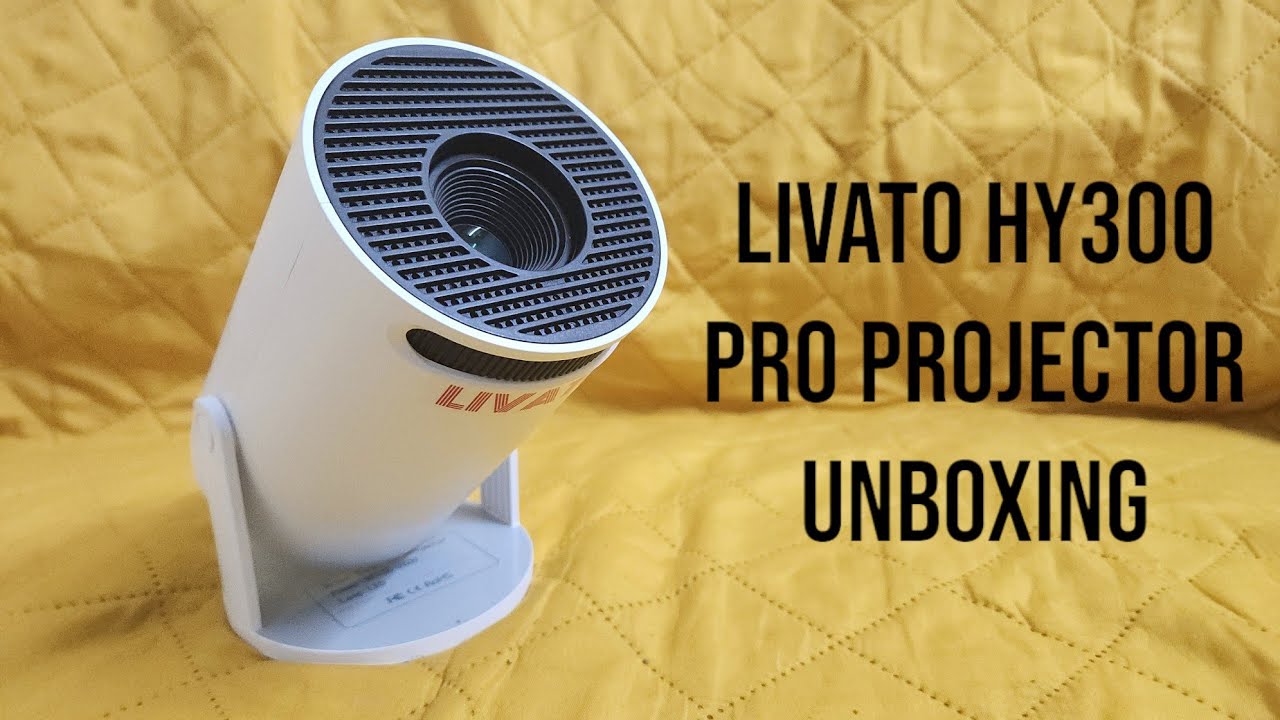 🔥Распаковка и первый взгляд на проектор Livato HY300 Pro 🎥 Бюджетный монстр? | 🔥