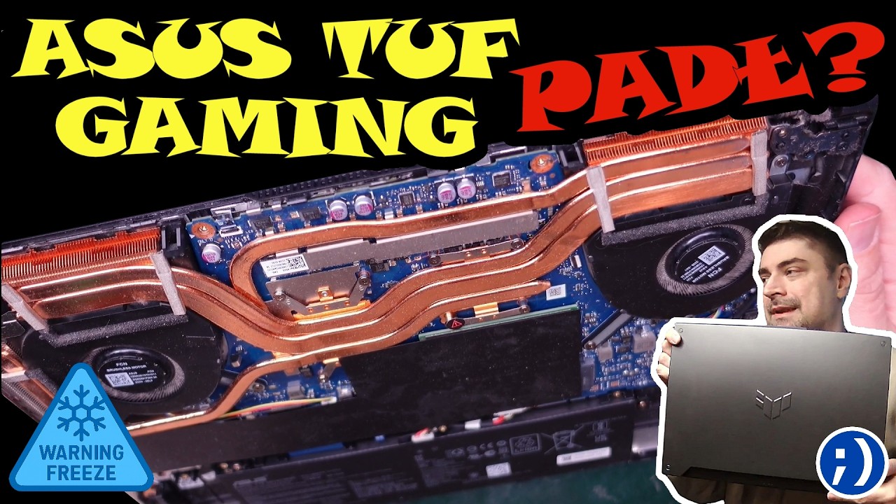 ASUS TUF Gaming nie uruchamia się - czarny ekran - zamrożony BIOS/KBC? Diagnostyka i naprawa laptopa