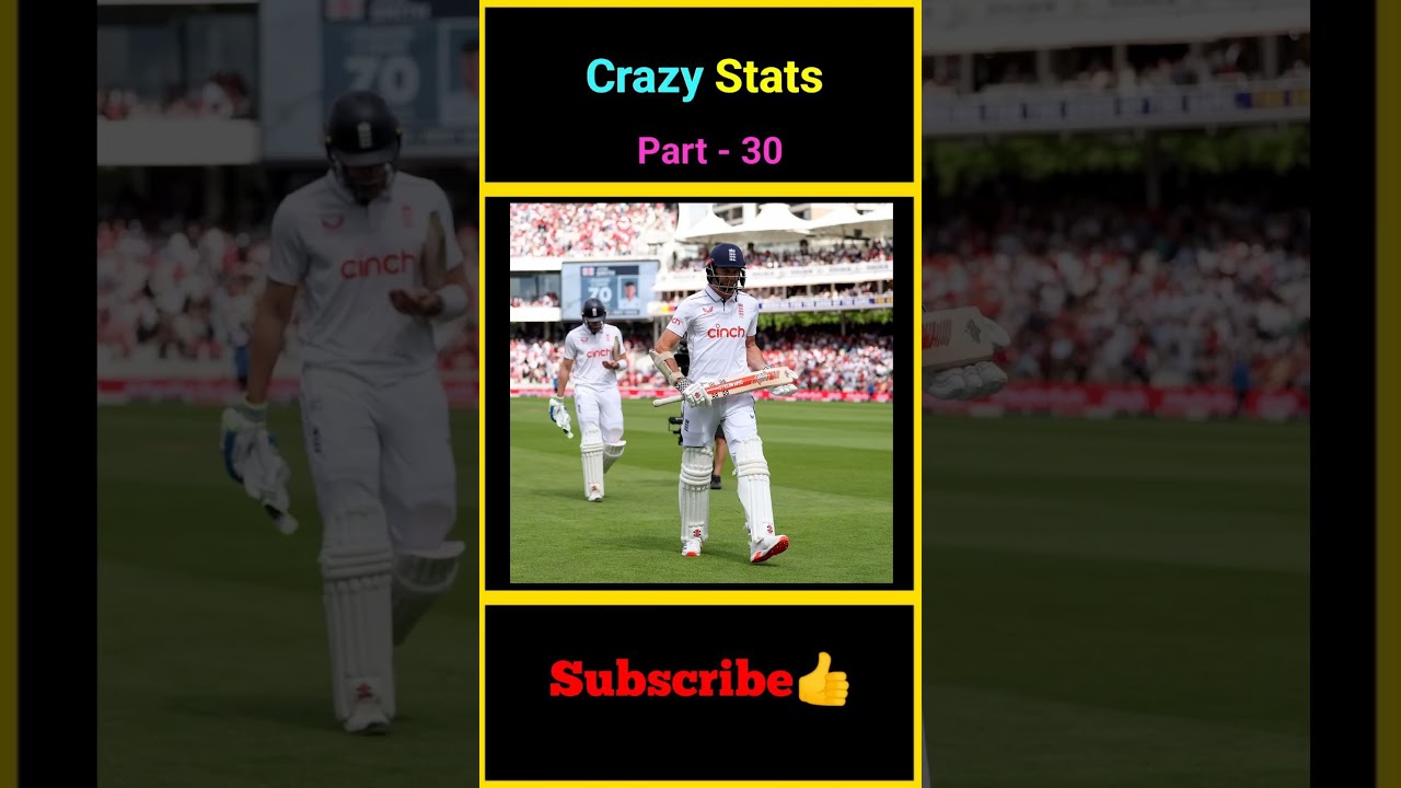 Crazy Stats Part - 30 | Unknown cricket facts and stats | #factsmaavalite