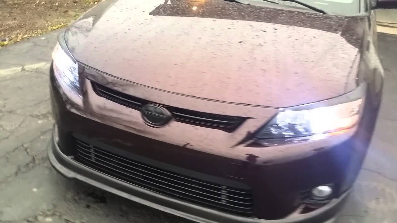 2013 scion tc straight pipe and walk around
