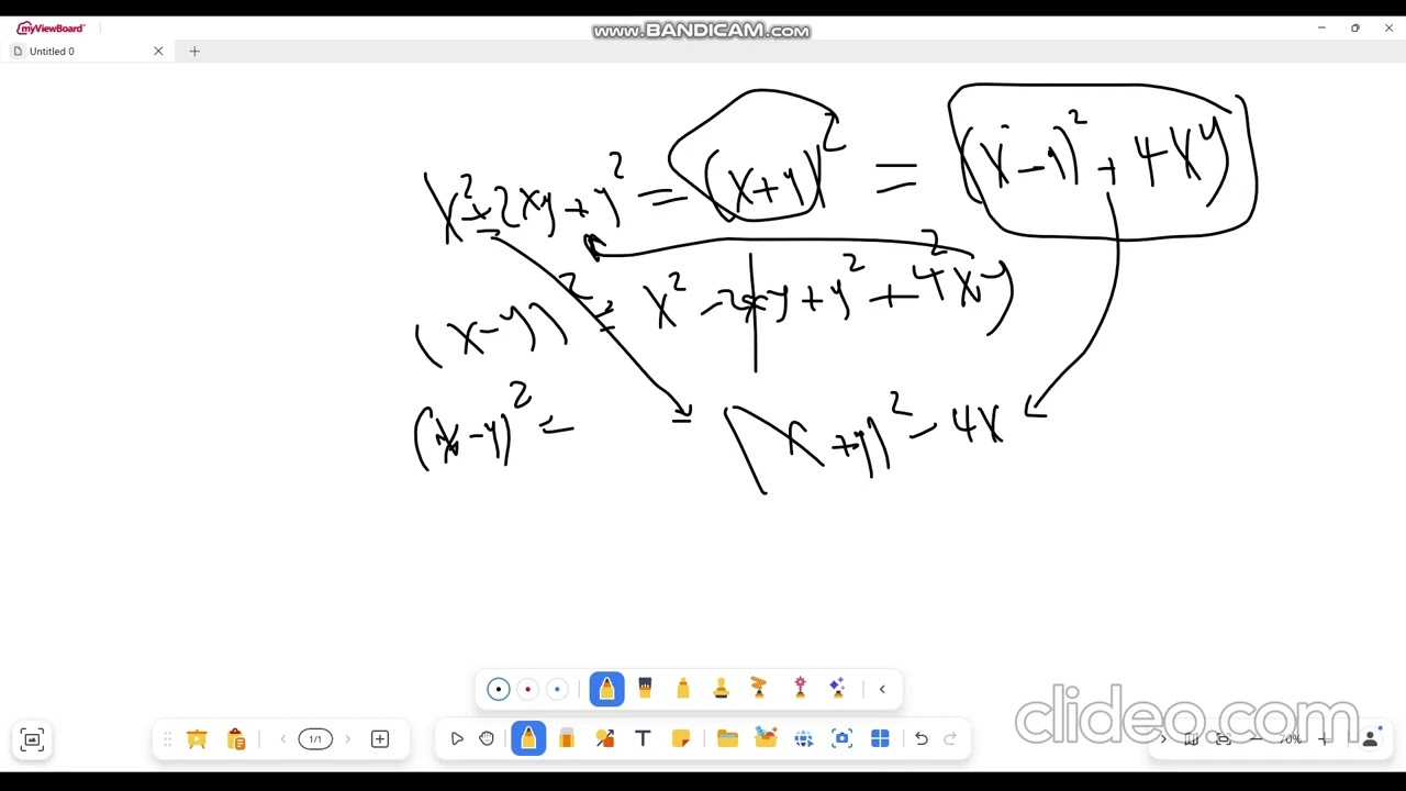 Algebra 1: Algebraic Manipulations