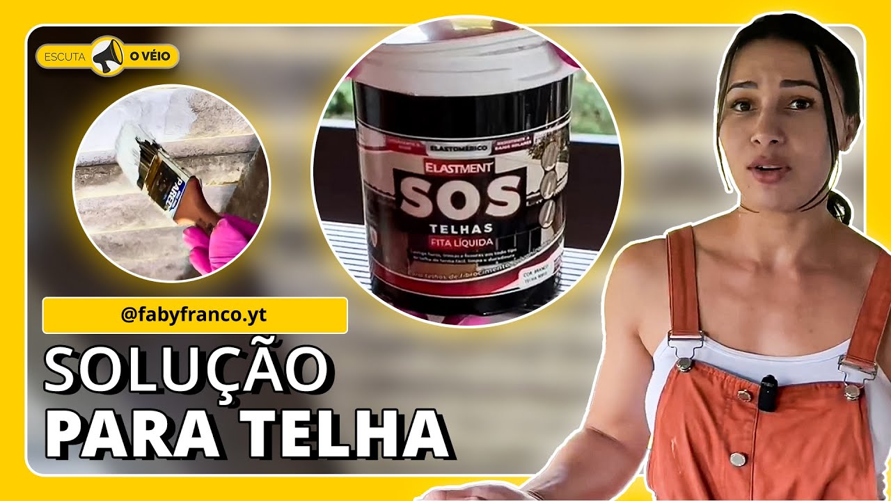 ESSA É A SOLUÇÃO PARA O SEU TELHADO COM BURACOS! SOS Telhas - Elastment