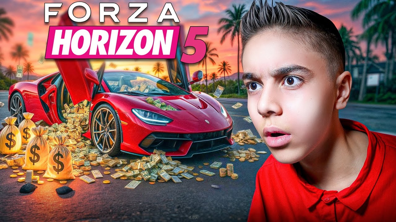 مهم ترین ویدئو تاریخ چنلم : آموزش پولدار شدن داخل Forza Horizon 5 (هم آفلاین و آنلاین) 🔥💸