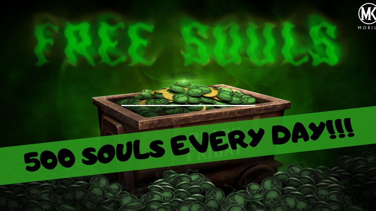 How to get 500 SOULS every day in mk mobile in 2024 as a beginner (F2P GUIDE). MK Mobile
