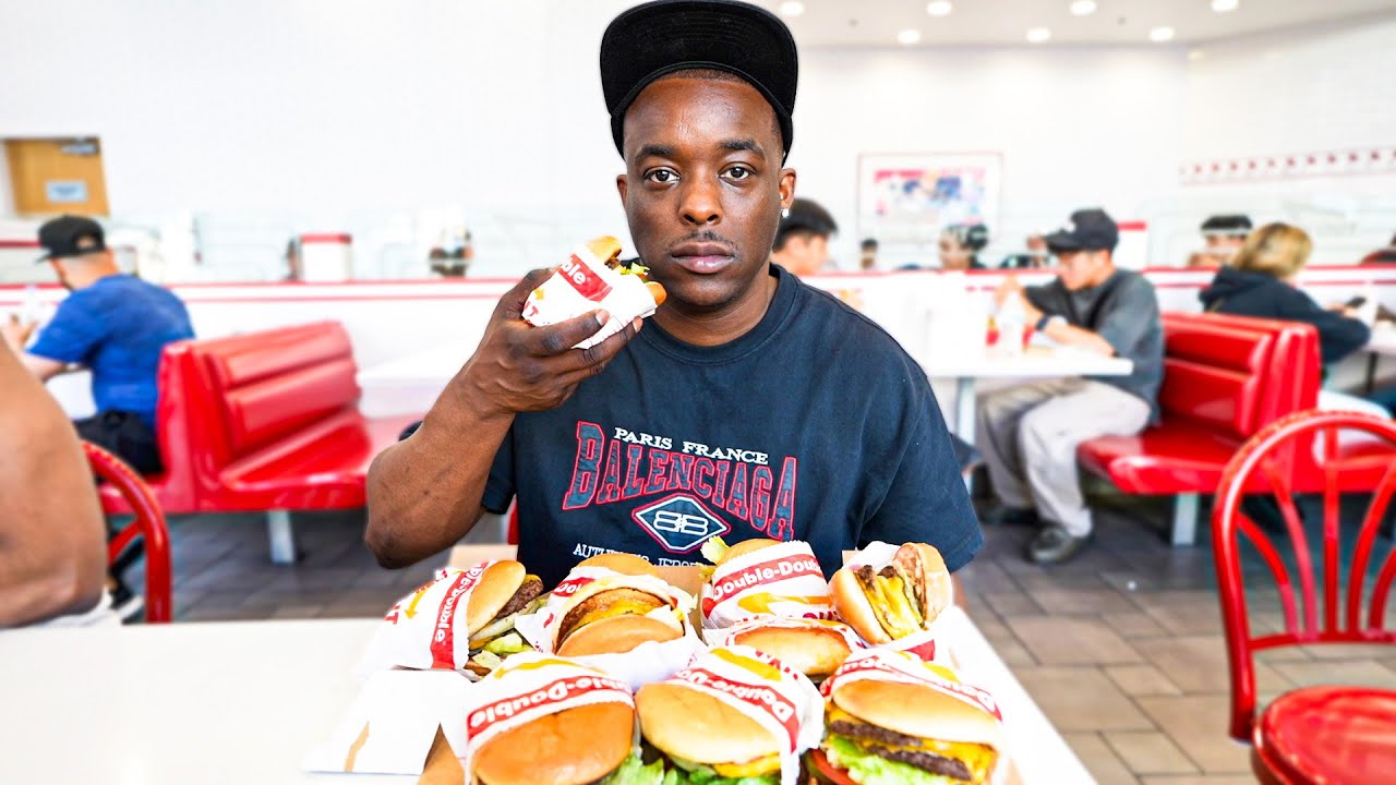 We Attempted To Eat 100 In N Out Burgers . . .