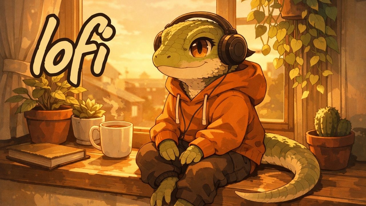 Chill & Relaxing Lo-Fi | Golden Window Light