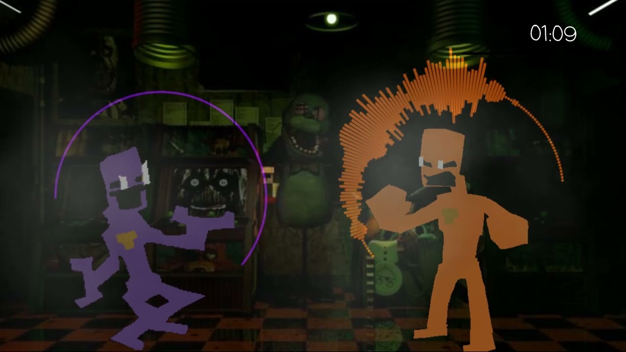 Fatality but Dave Miller (Purple Guy) and Jack Kennedy (Orange guy) sing it