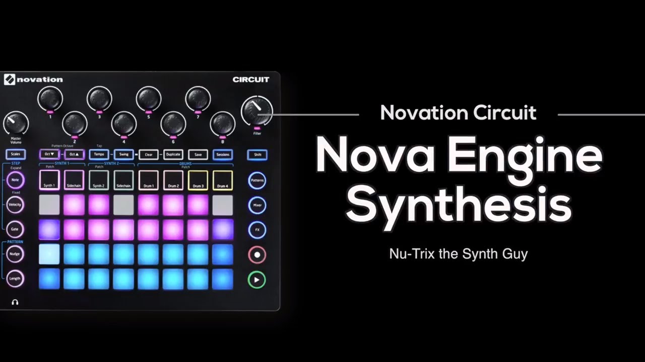 Novation Circuit Synthesis Engine guided tour using #Isotonic editor for Circuit