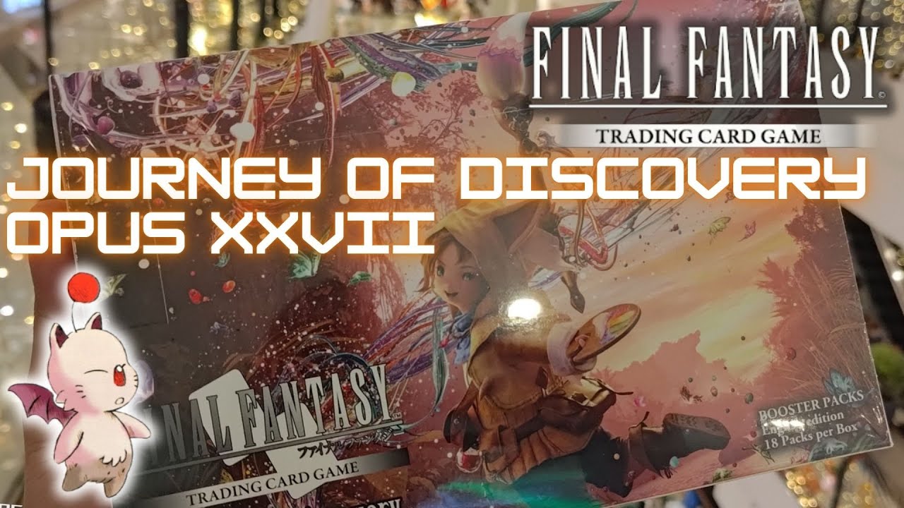 Final Fantasy TCG - Journey of Discovery - Opus XXVII - Booster Box Opening