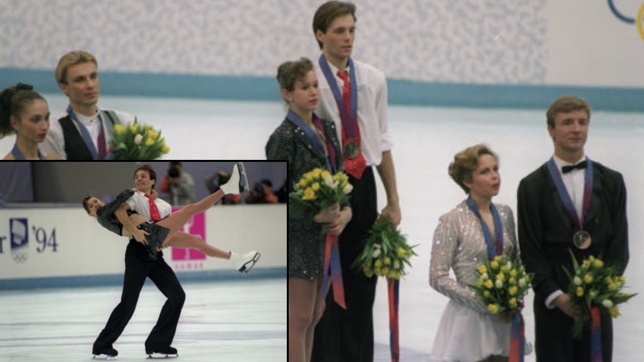 Grishuk & Platov 🇷🇺🥇1994 Lillehammer FD & Ice Dance Medals