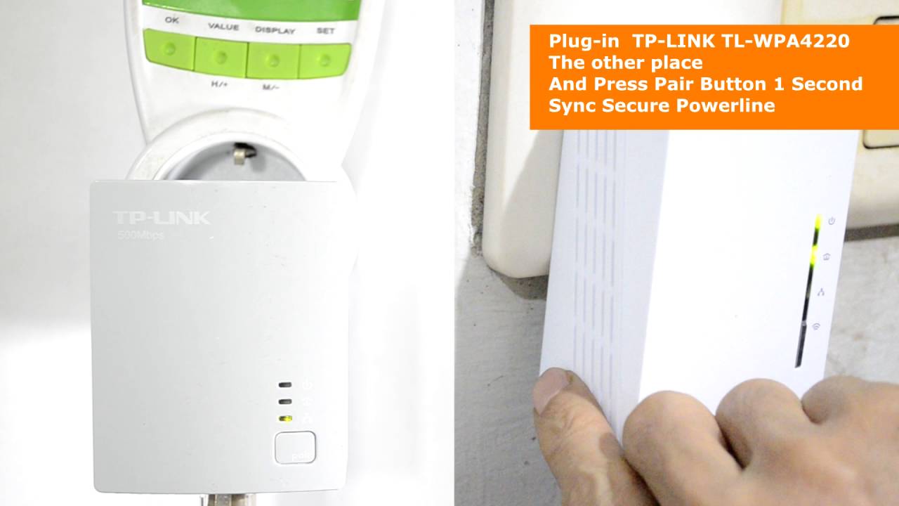 Setting TP-Link Powerline TL-WPA 4220 KIT Install and Connect