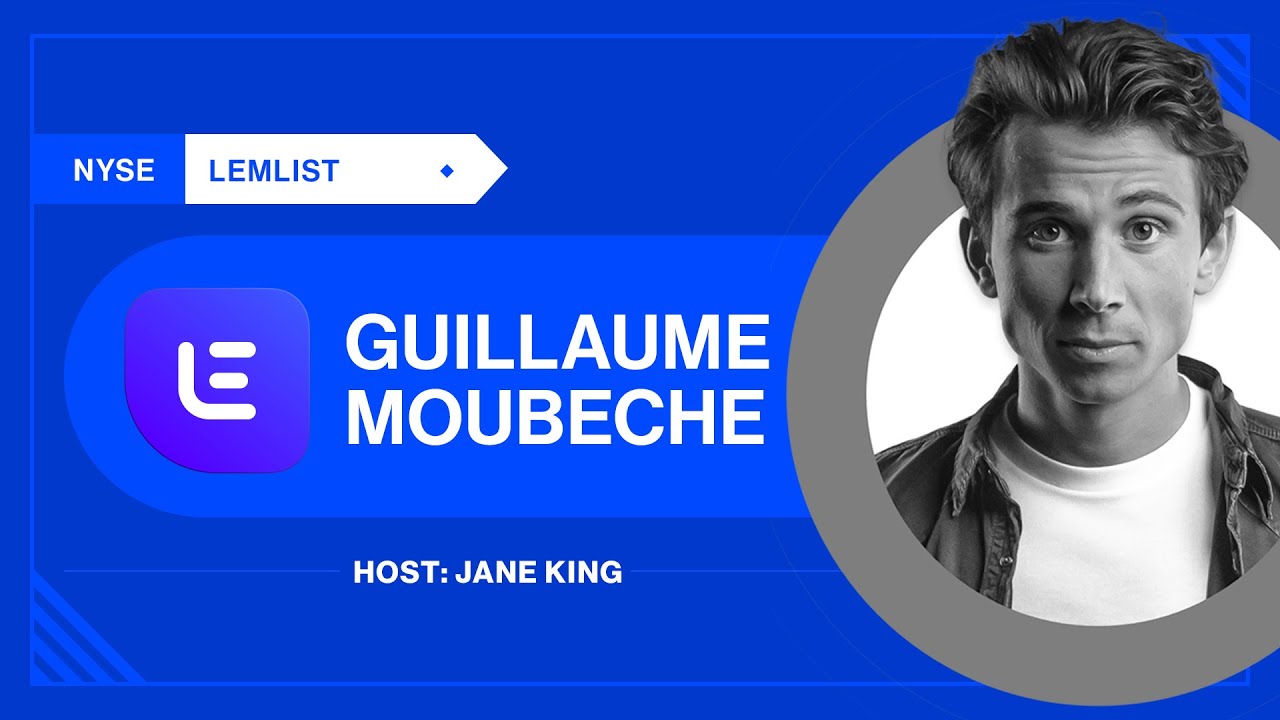 Guillaume Moubeche on how Lemlist hit $10M in Revenue in just 3.5 Years (NYSE)