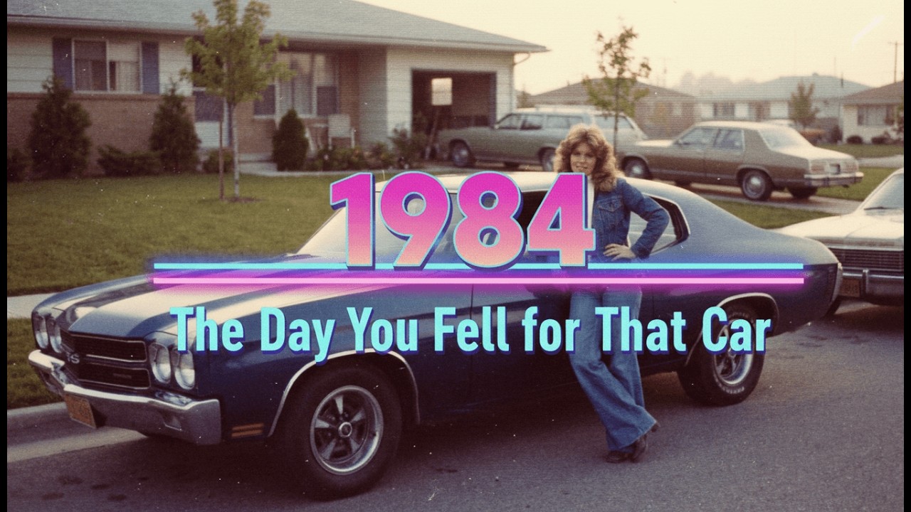 Back to 1984 – The Day You Fell for That Car | Small Town • Weekend Ride • Retro Tape