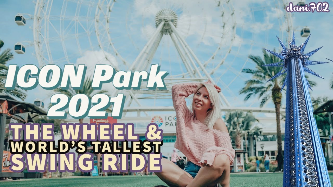 ICON Park Orlando | Riding The Wheel & The Starflyer: World's Tallest Swing Ride