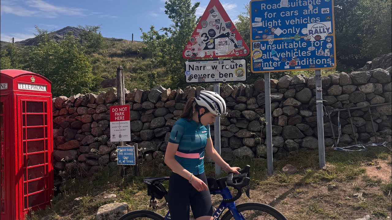 CYCLING UP HARDKNOTT PASS & WRYNOSE PASS | HARDEST CLIMB IN ENGLAND?