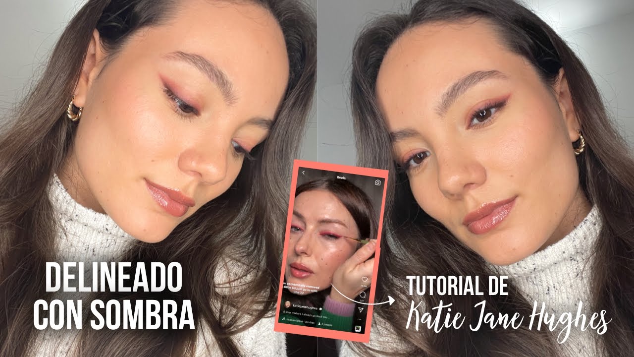 SIGUIENDO UN TUTORIAL DE DELINEADO CON SOMBRA | Alejandra Otero