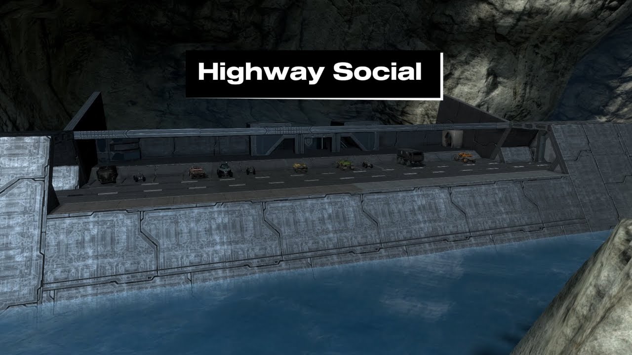 Halo Reach Forge Maps (MCC): Highway Social
