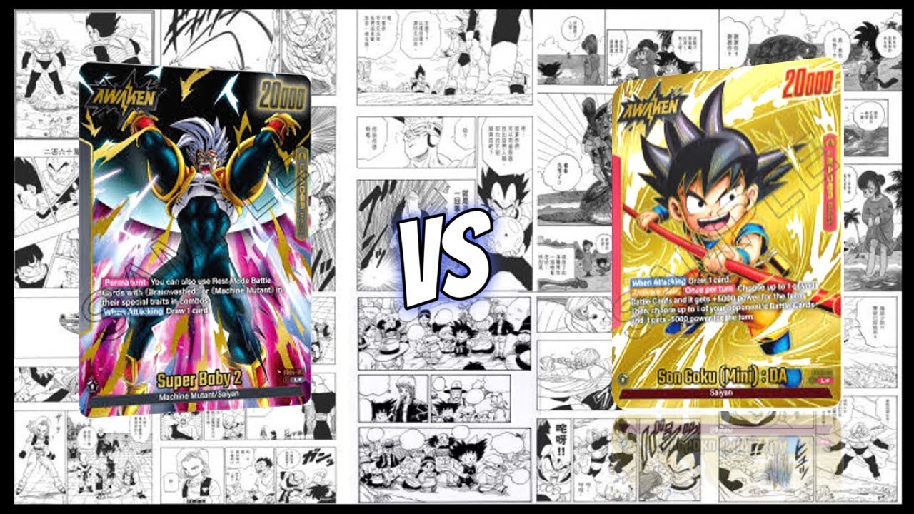 DRAGON BALL SUPER FUSION WORLD GAMEPLAY (B) BABY VS (R) STARTER DIAMA GOKU