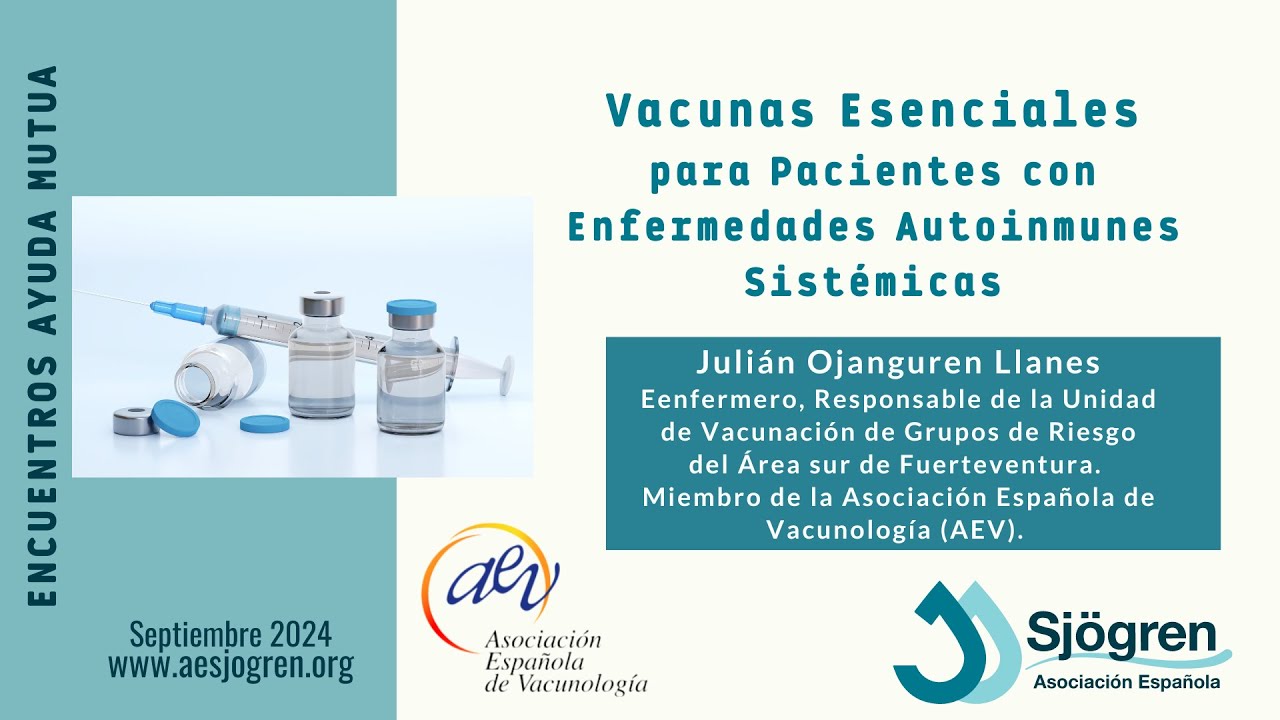 Sjögren: Vacunas Esenciales