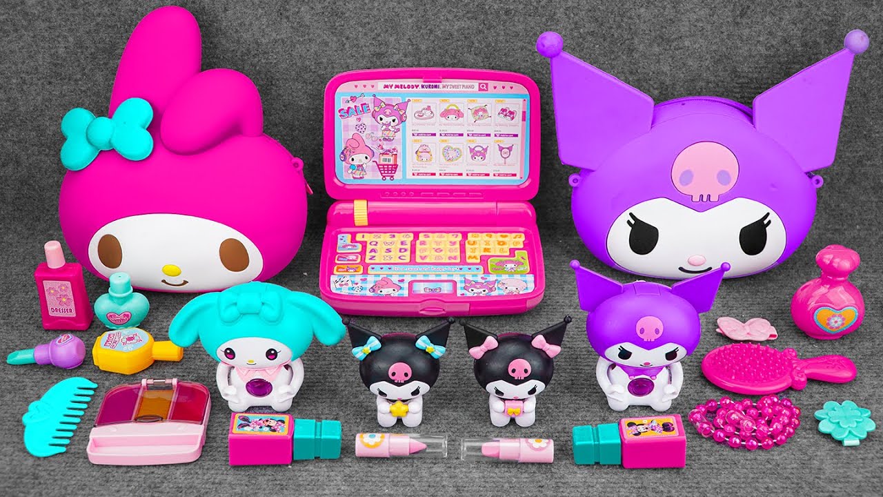 65 Minutes Satisfying with Unboxing SANRIO KUROMI Cash Register Playset ASMR No Talking｜Review Toys
