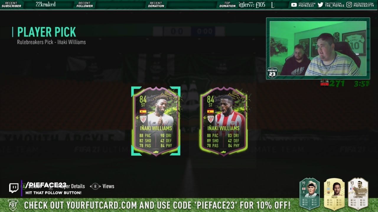 HUGE WALKOUT!!! NEW RULEBREAKERS PROMO PACK OPENING!!! - FIFA 21