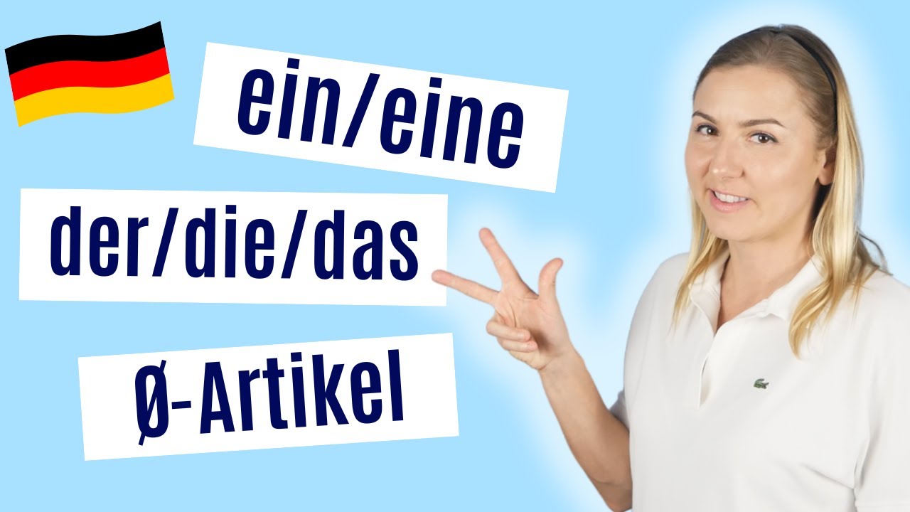 Deutsche Artikel: Bestimmt, unbestimmt, Nullartikel | A2/B1