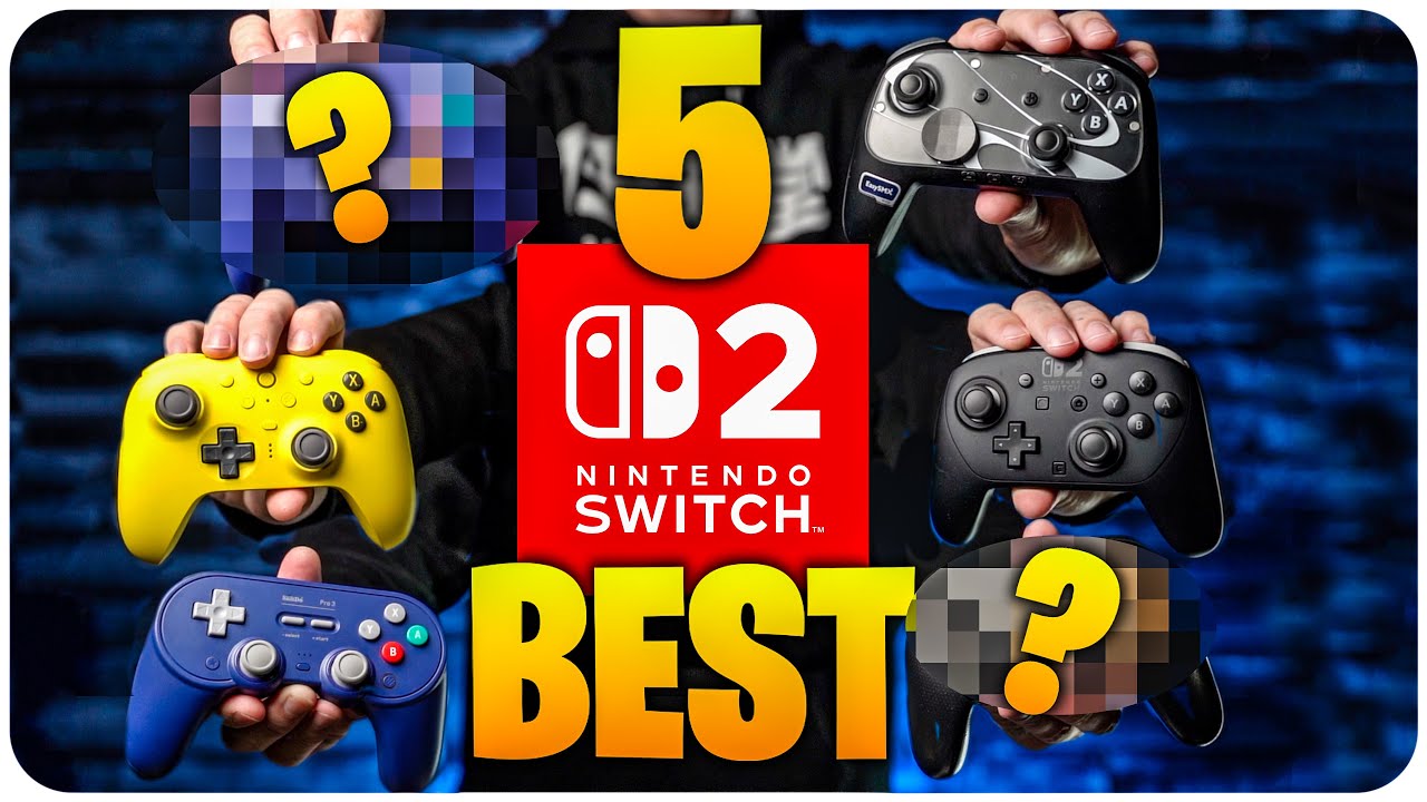 ЛУЧШИЕ контроллеры для Nintendo Switch 2, которые вы сможете купить в 2025 году! Плюс особый бонус 🤫