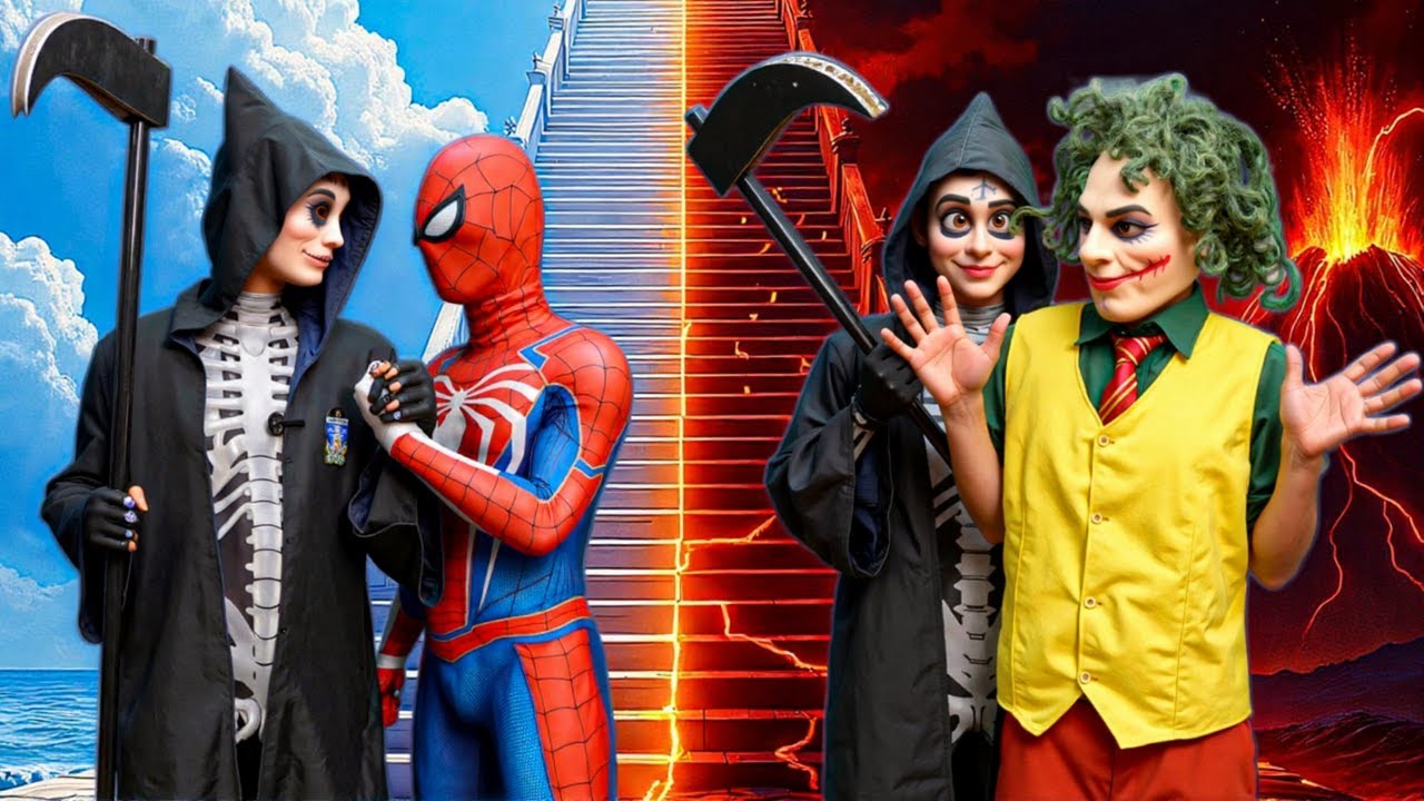 Spider-Man Menghadapi JOKER dalam Permainan Dewa Kematian
