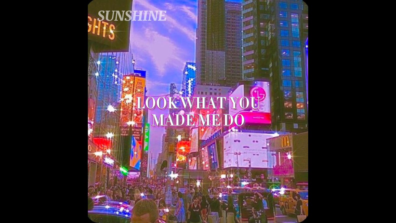 Taylor Swift ~ Look what you made me do ( slowed+reverb )