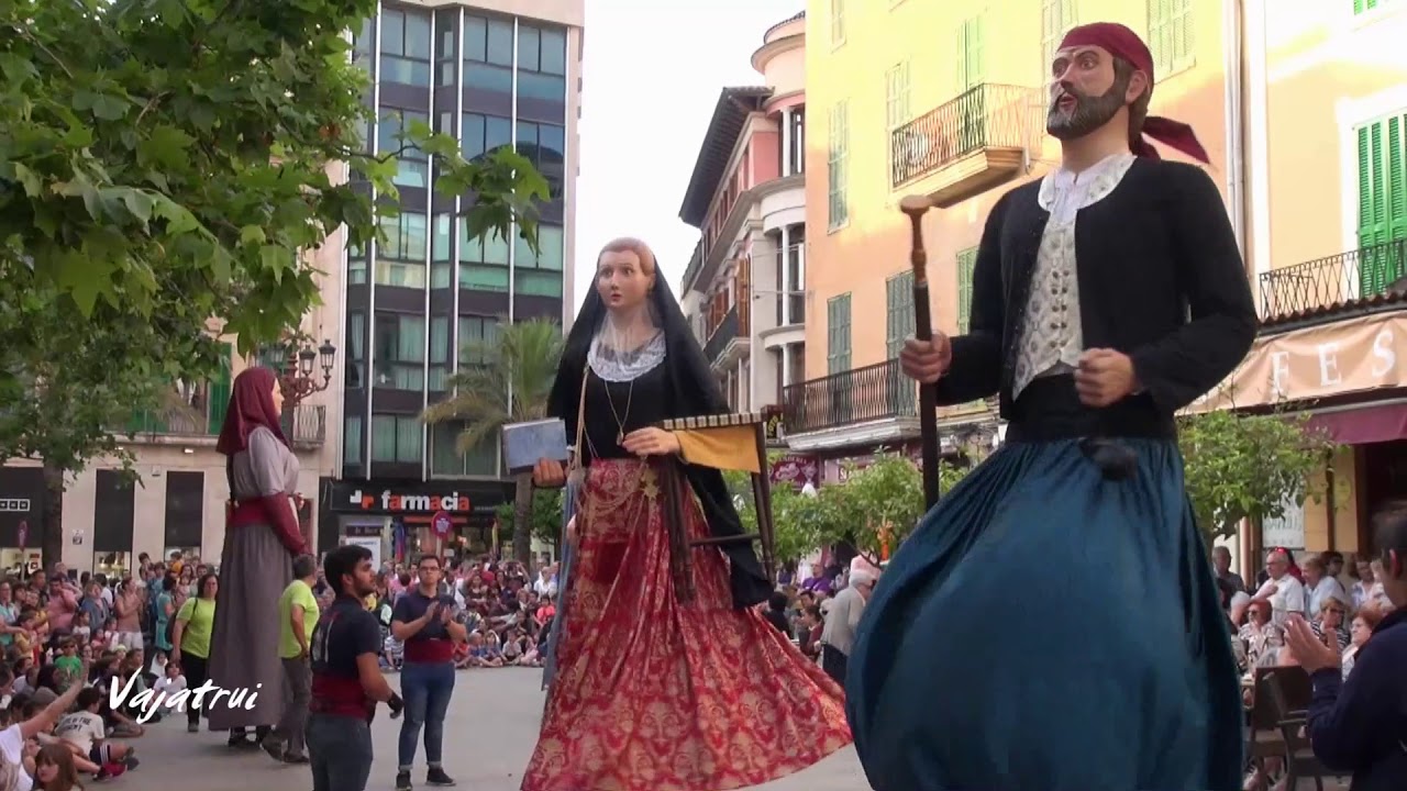 Trobada de gegants Manacor 2018. Fires i festes.