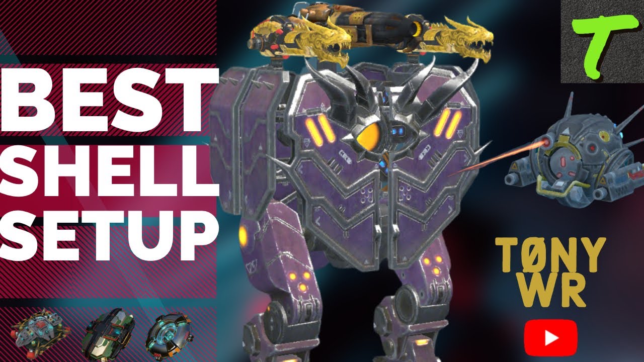 [WR] 💥 BEST SHELL SETUP 💥 WAR ROBOTS REMASTERED.  LIVING LEGEND 4K 60FPS