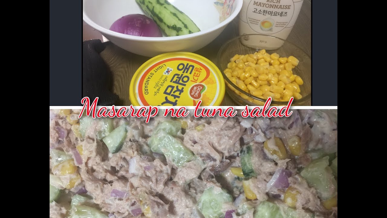 #easytunarecipe HOW TO MAKE TUNA SALAD WITH MAYONNAISE