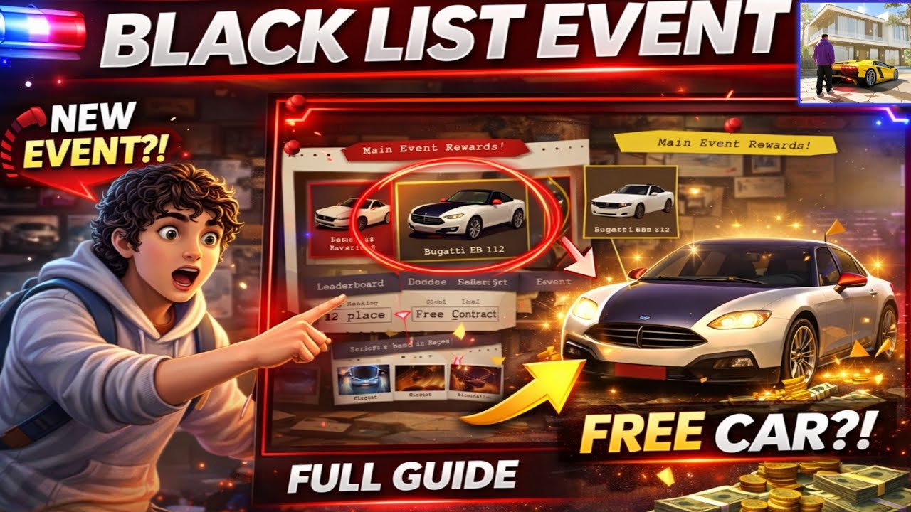 🚨 NEW Black List Event Update is HERE! Full Details & Guide | Grand Mobile RP Life Simulator
