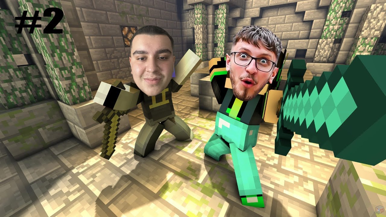 Minecraft Survival #2 – Gjetja e Diamantave me @AdemiKnej