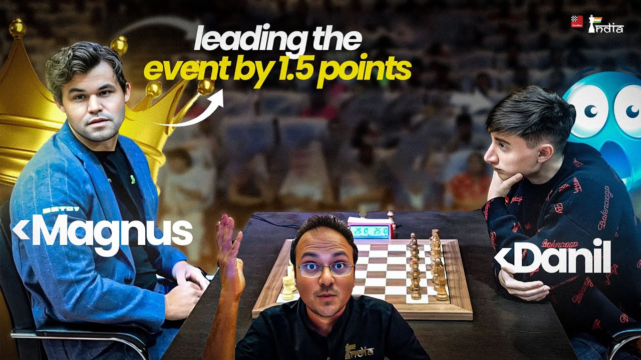 The Title Clash | Magnus Carlsen vs Daniil Dubov | Tata Steel Chess India Rapid 2024