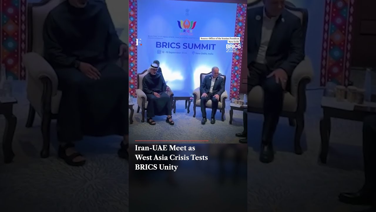 Iran UAE Meet as West Asia Crisis Tests BRICS Unity | N18 G