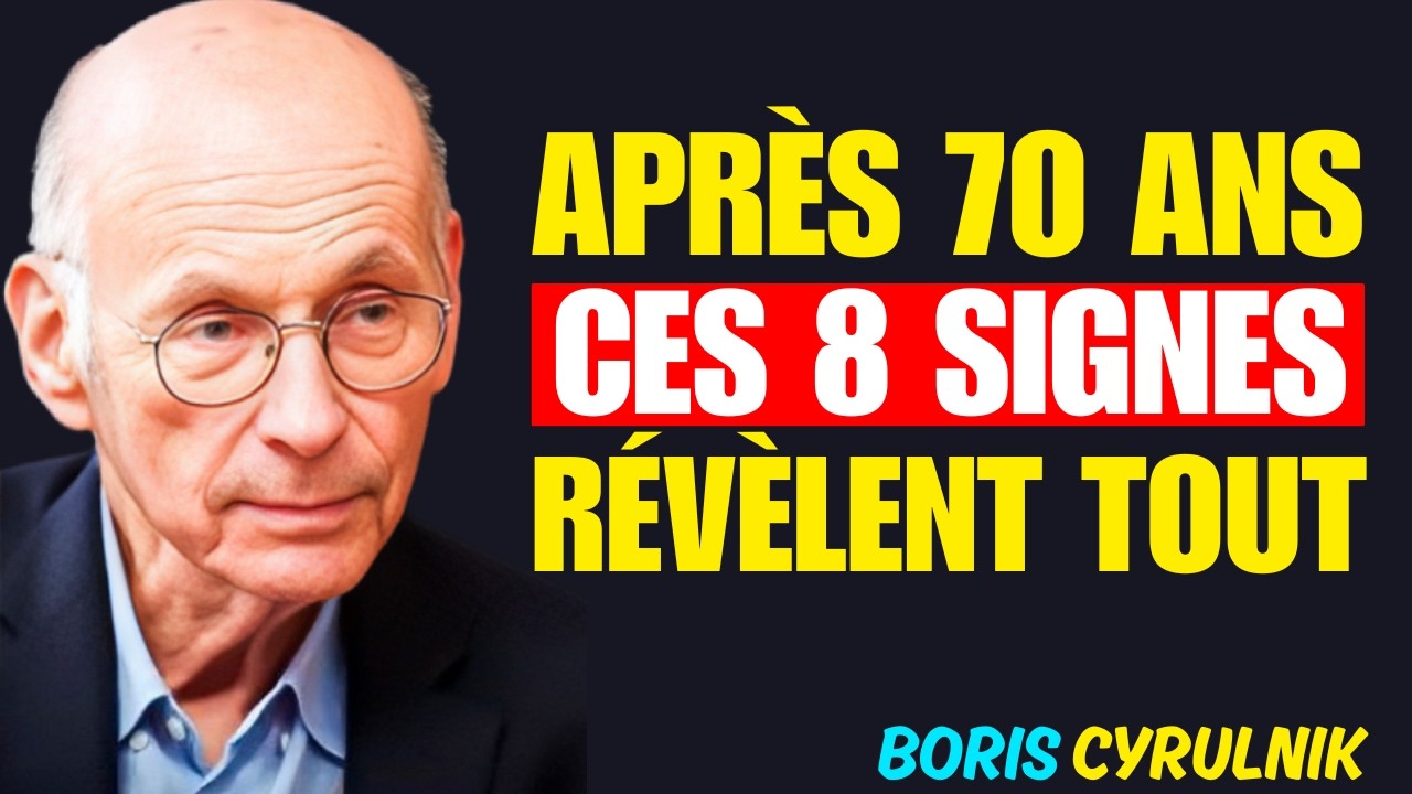 8 signes que votre corps montre pour révéler votre espérance de vie après 70 ans | Boris Cyrulnik