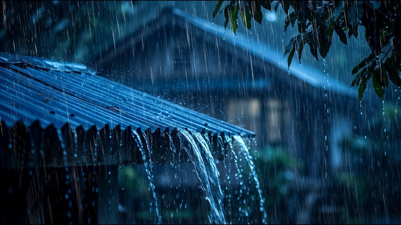 Thunder Ambience 💤 Say Goodbye to Insomnia | Version 314 Rain and